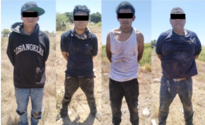 Detienen a 4 en Villa Juárez, Navolato