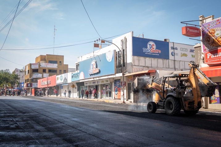  Anuncian cierre temporal en la calle Ruperto Paliza por reencarpetado