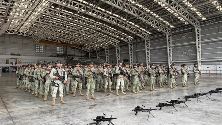  Despliega Ejército 1,600 elementos para reforzar seguridad en Mazatlán