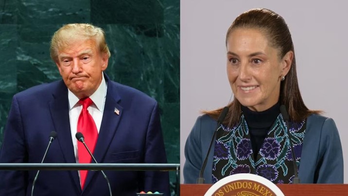Sheinbaum replica a Trump con ironía ante críticas sobre narcotráfico