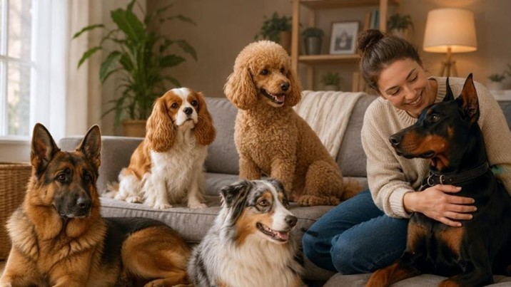5 razas de perros que se comportan más como personas