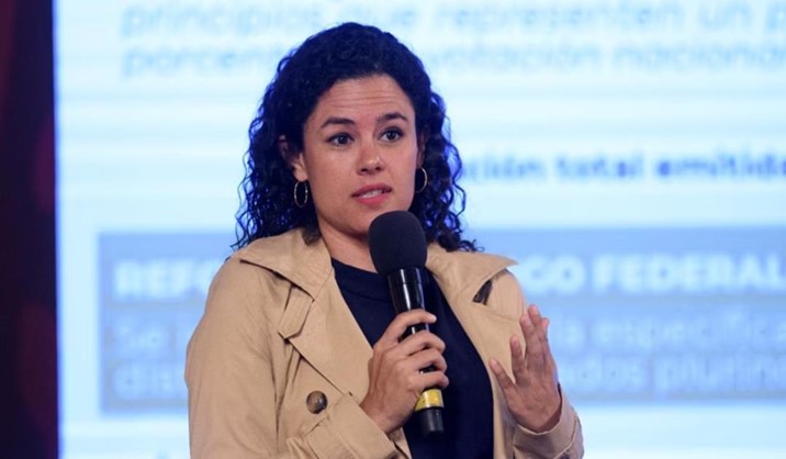  Luisa María Alcalde defiende que Morena y aliados tengan mayoría en San Lázaro; rechaza sobrerrepresentación