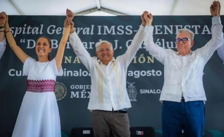  AMLO y Sheinbaum, junto con Rocha, inaugurarán hoy el sistema de riego Picachos 