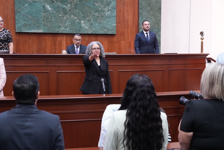 Graciela Domínguez asume como gobernadora interina de Sinaloa