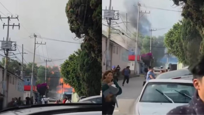Explosión en gasera de Coacalco desata pánico y deja tres lesionados