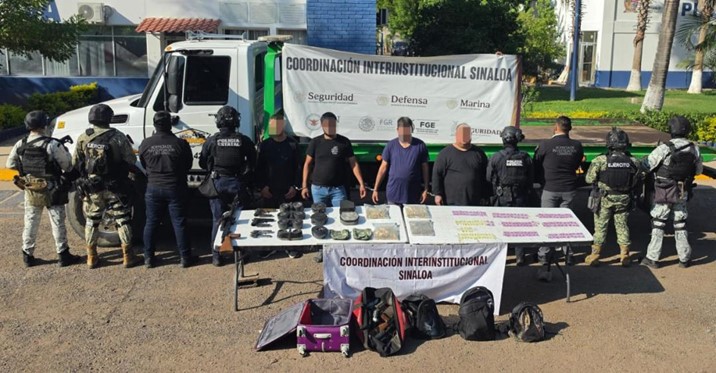 Detienen a cuatro civiles armados en la colonia Industrial Bravo