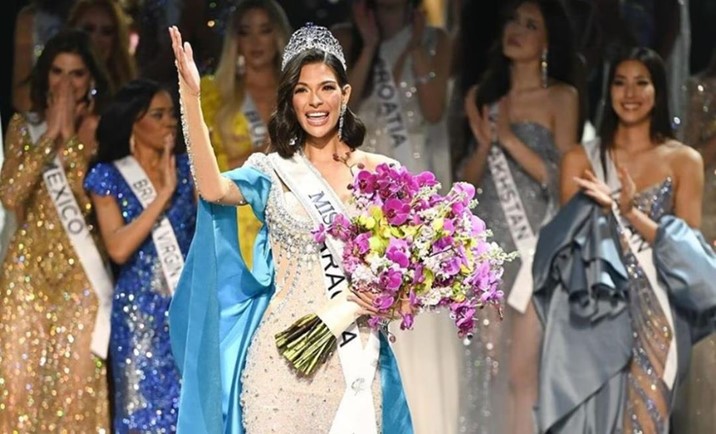 Sheynnis Alondra Palacios, representante de Nicaragua, se alza con la corona en la ceremonia de Miss Universo 2023