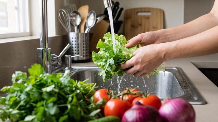 Autoridades llaman a reforzar higiene al consumir verduras frescas