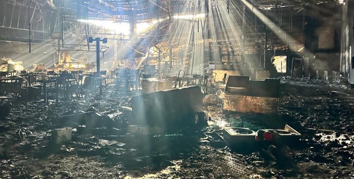 Investigaciones por incendio en plaza Las Palmas de Los Mochis culminarán en 2 semanas: Fiscal 