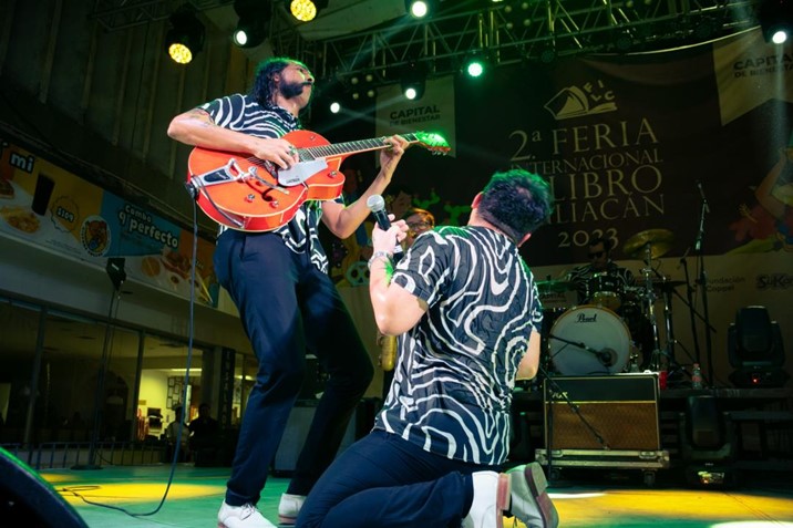 El rock and roll se apodera de la FIL Culiacán 2023 con Los Moustros del Espacio Exterior