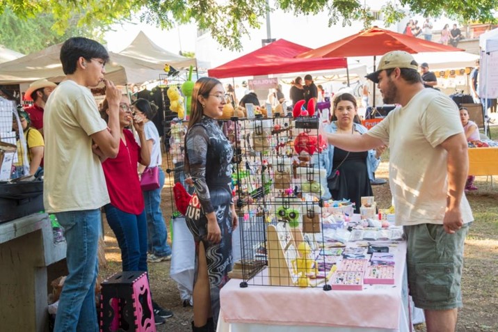 Impulsa Gobierno de Sinaloa el emprendimiento y la cultura juvenil con el Bazar ACTUA 2025