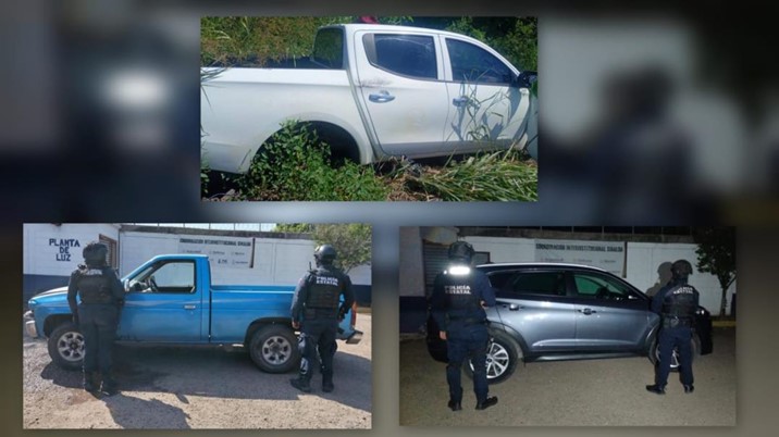  Recuperan tres vehículos robados en Culiacán y Navolato