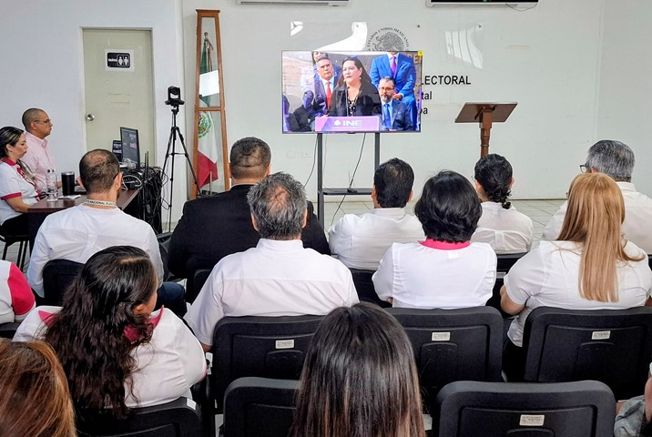 INE Sinaloa da inicio al proceso electoral federal 2026-2027