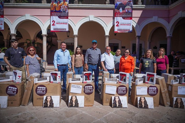 A El Fuerte llegan beneficios del programa Equipa Sinaloa