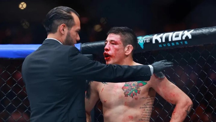  Brandon Moreno suma su segunda derrota consecutiva caer ante Lone'er Kavanagh en UFC México 2026