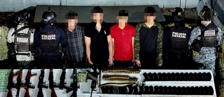  Identifican a los detenidos tras operativo de Infonavit Humaya, Culiacán 