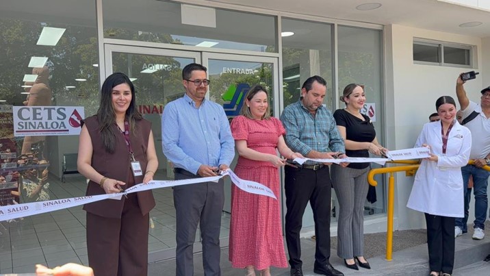 Inauguran el nuevo Centro Estatal de Transfusión Sanguínea de Sinaloa 