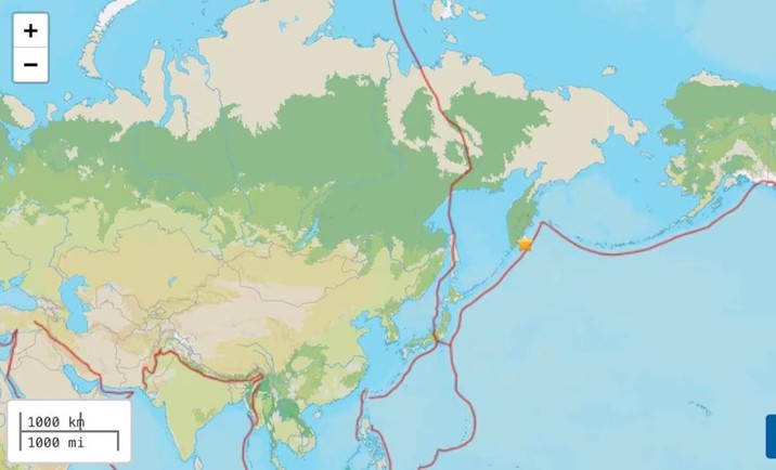 Se registra sismo de magnitud 8.8 en costa de Rusia; olas de tsunami azotan zonas de Moscú y Japón