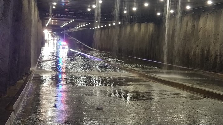 ¡A cántaros llueve en Culiacán! 