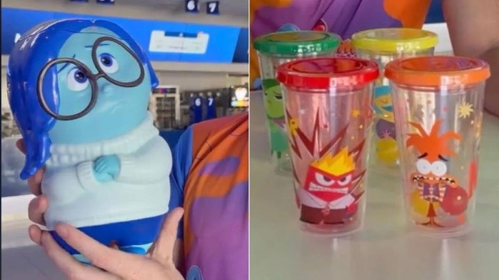  'Intensamente 2': Así puedes conseguir la palomera en 3D de Tristeza y los vasos coleccionables en cines