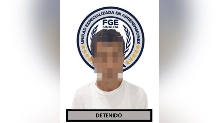 Detienen a presunto responsable de varios robos en comercios de Culiacán