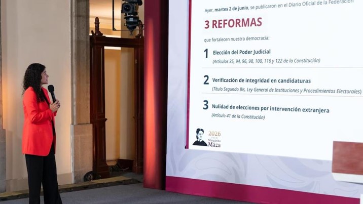 Reforma judicial entra en vigor hoy en México: gobierno federal explica el ABC de la ley