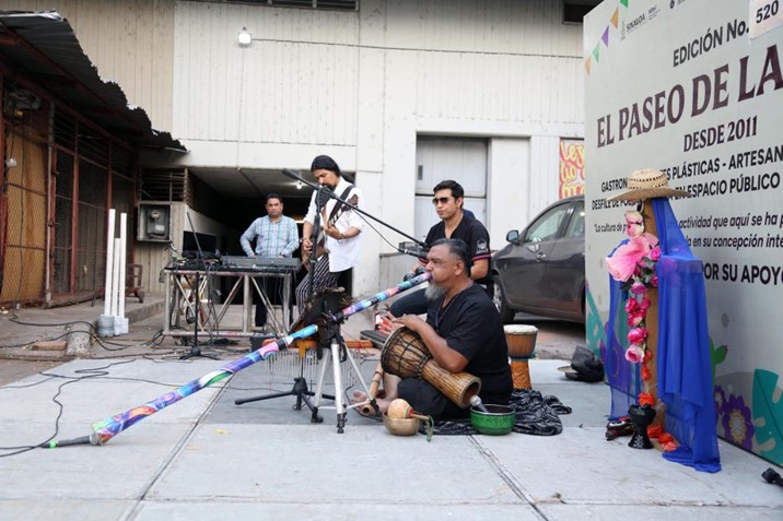 Con ritual del solsticio de verano, caen las primeras gotas en el Paseo de las Artes  