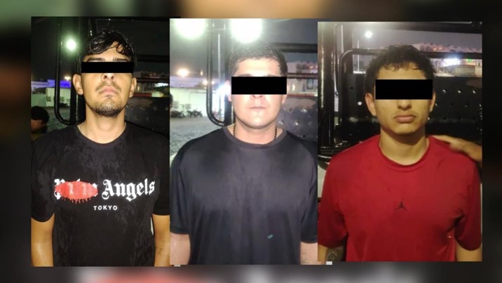 Marina detiene a tres personas y asegura armas en Sinaloa