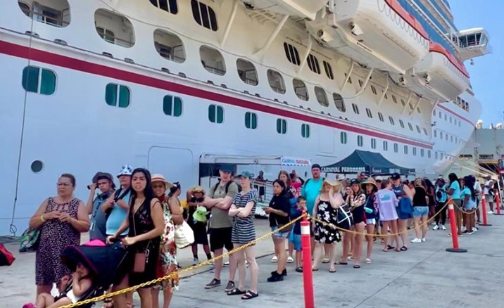  En este año han llegado 83 cruceros turísticos a Mazatlán