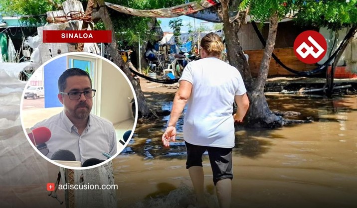 Fumigan 28 comunidades afectadas por inundaciones y marejadas en Sinaloa
