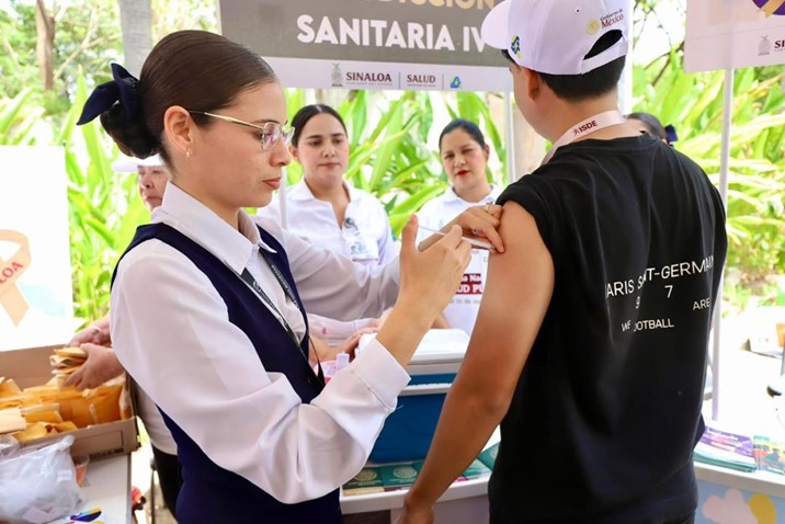 Sinaloa supera metas durante la Semana Nacional de Salud Pública 2026