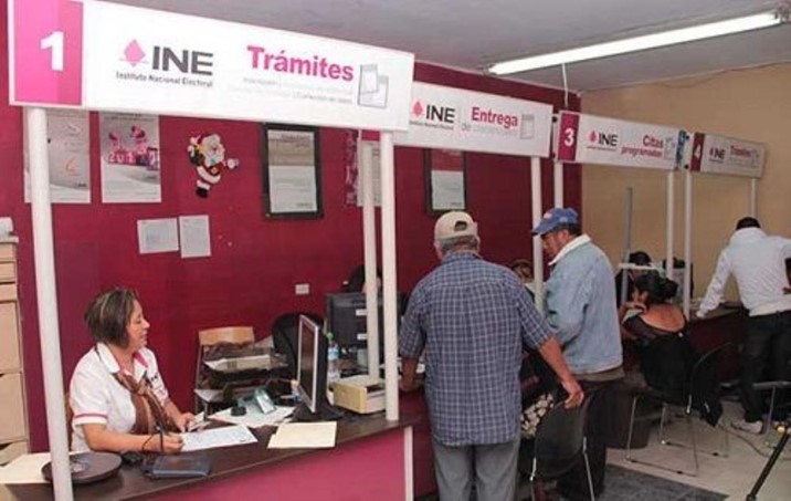 INE pausa atención en módulos por días de asueto