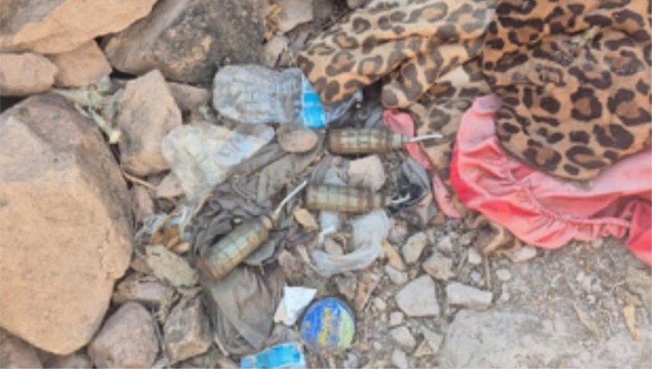  Aseguran artefactos explosivos y desmantelan campamento en Elota