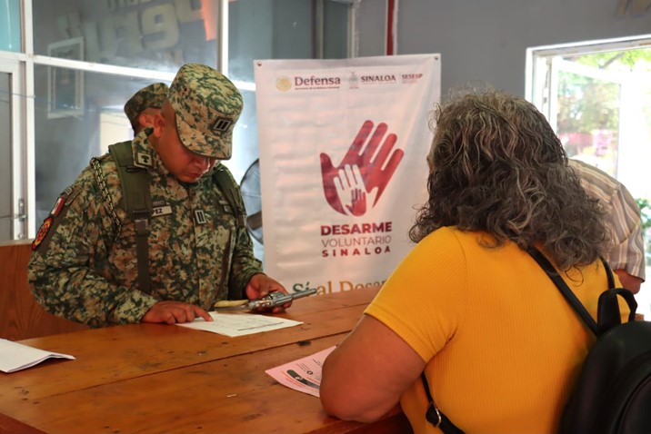  Sinaloa supera las 3 mil armas entregadas por ciudadanos