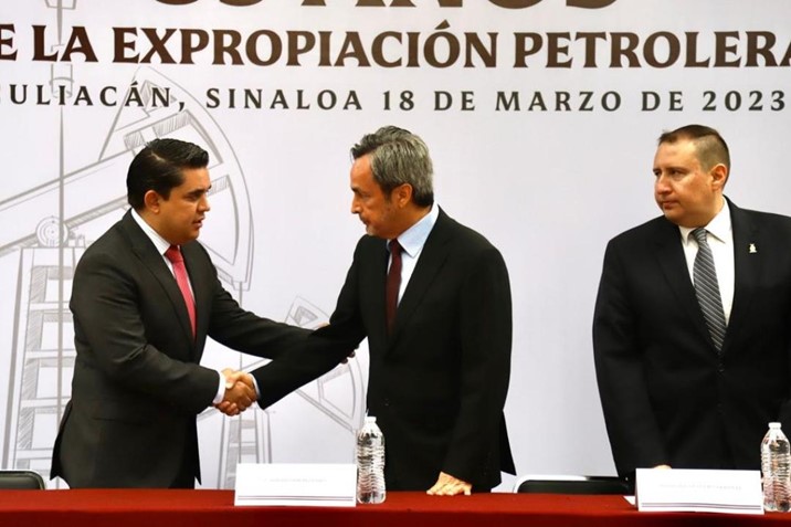  Autoridades conmemoran el 85 aniversario de la Expropiación Petrolera