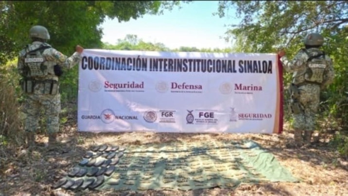 Cargadores y más de mil 400 cartuchos son asegurados en Escuinapa