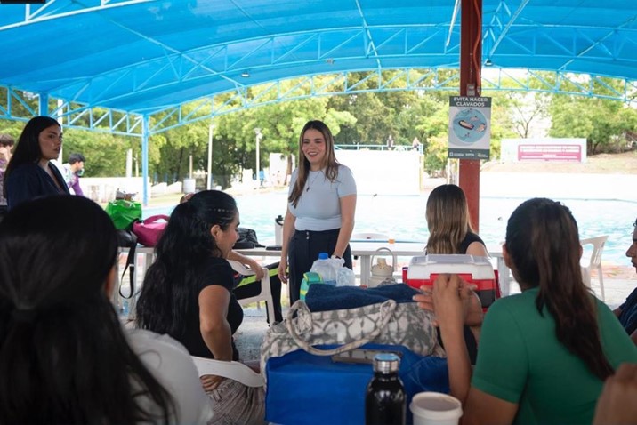 Ana Miriam Ramos invita a visitar el Parque 87 durante las vacaciones de verano 