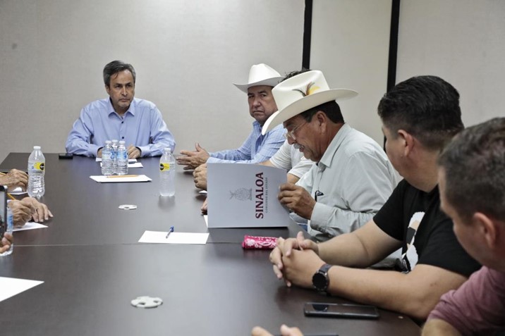 Por medio de Gobierno del Estado, se acuerda reunión de trabajo entre productores y SADER Sinaloa