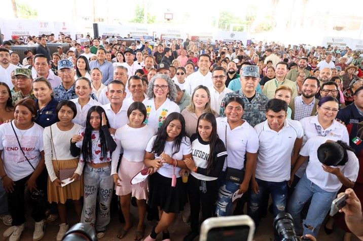 Villa Juárez recibe Jornada de Paz con servicios para familias