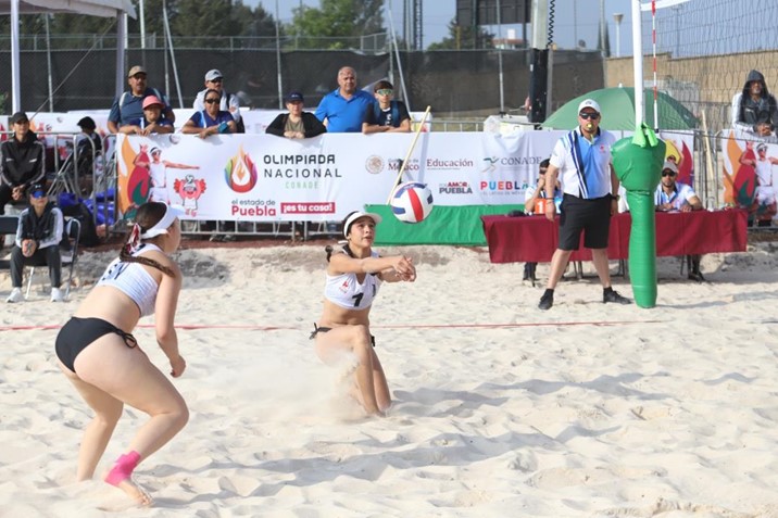 Sinaloa domina jornada inaugural en voleibol de playa