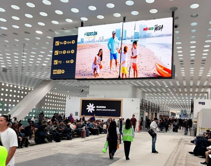 Mazatlán refuerza su promoción turística en el Aeropuerto de la CDMX