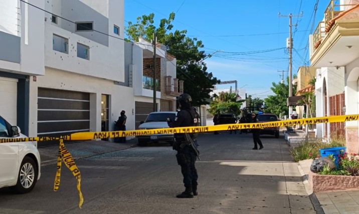  Tirotean una vivienda en Rincón del Humaya al norte de Culiacán 