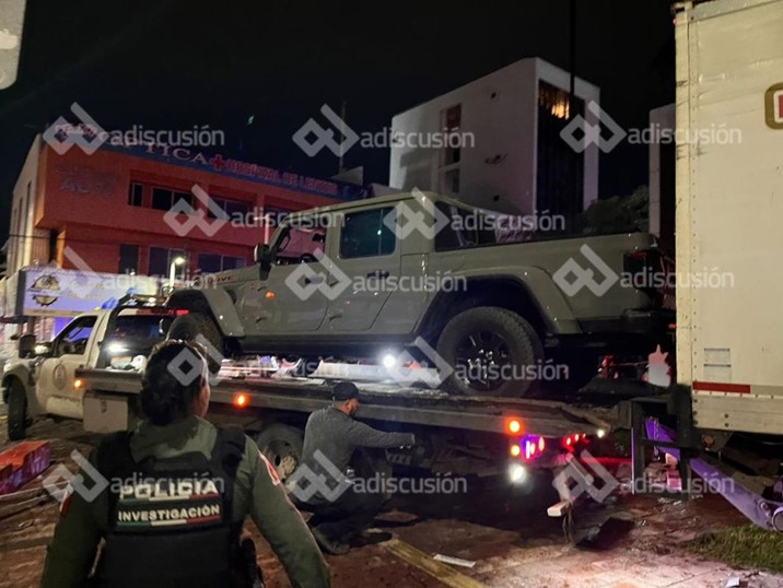 Transportaba Jeep robado el chofer asesinado en el Centro de Culiacán