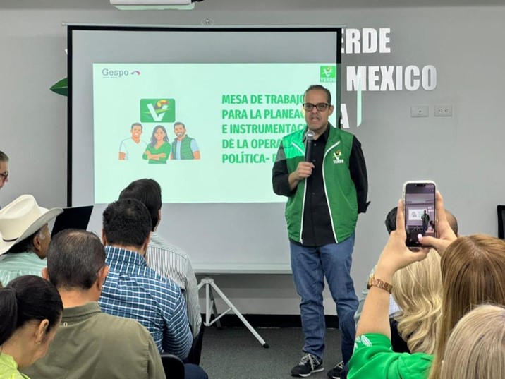 Capacitan a liderazgos del Partido Verde para el siguiente proceso electoral