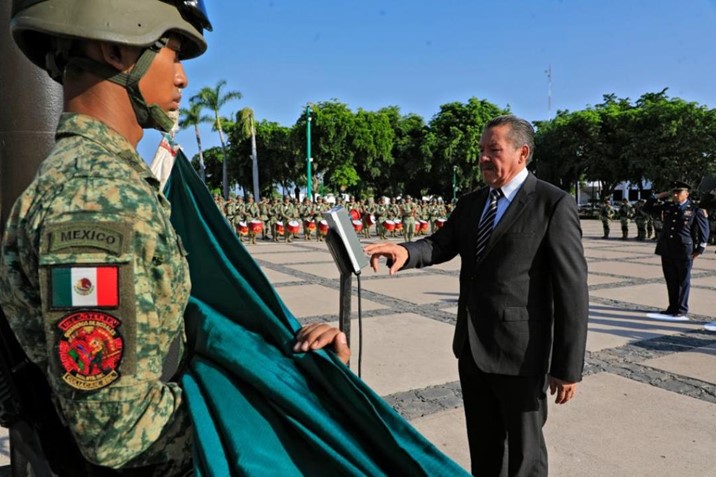 Autoridades civiles y militares conmemoran el 158 Aniversario Luctuoso del General Antonio Rosales