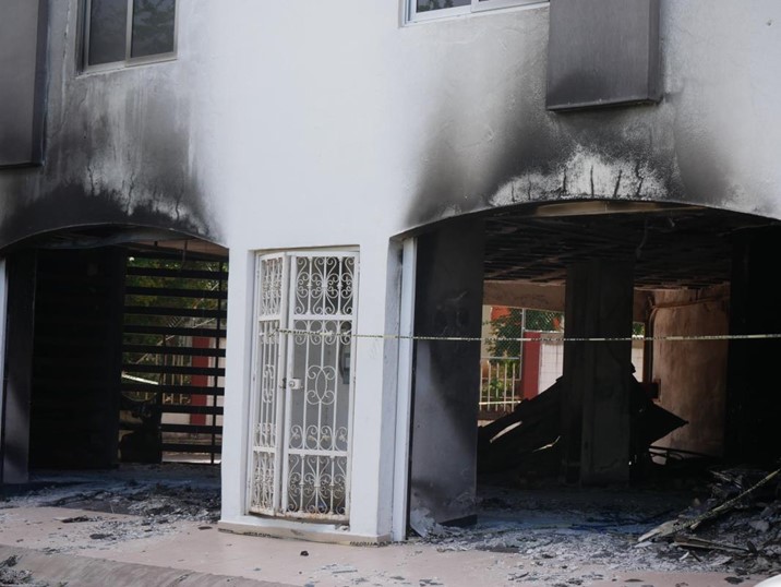 Las huellas que recuerdan la violencia en Culiacán 