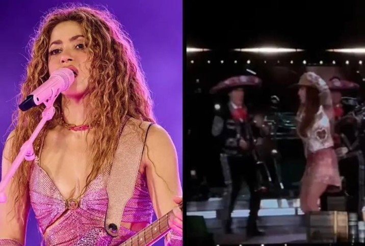 Shakira sorprende al cantar 'Ciega, Sordomuda' con mariachi en su primer concierto en CDMX