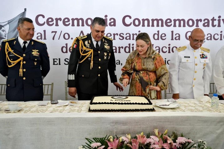Conmemoran en Sinaloa el séptimo aniversario de la Guardia Nacional