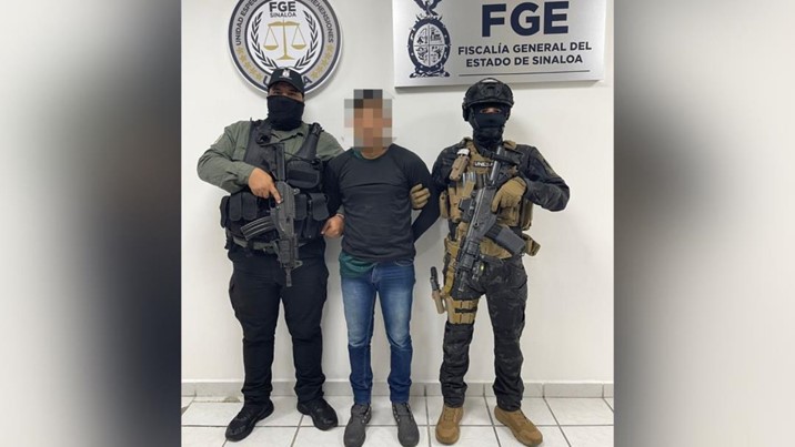 Aprehenden a presunto asaltante de comercios en Culiacán