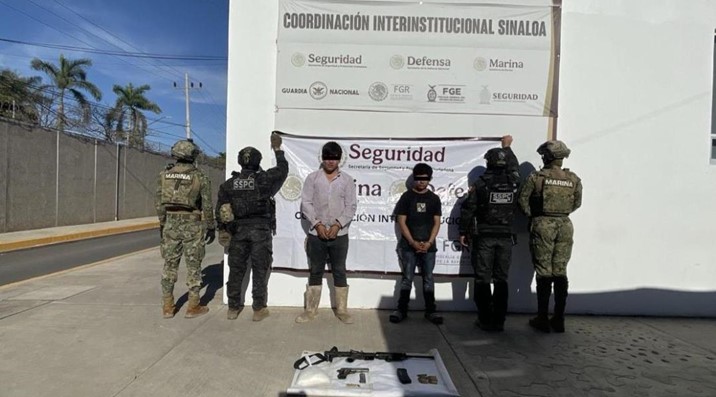 Caen dos presuntos integrantes de célula delictiva en operativo federal